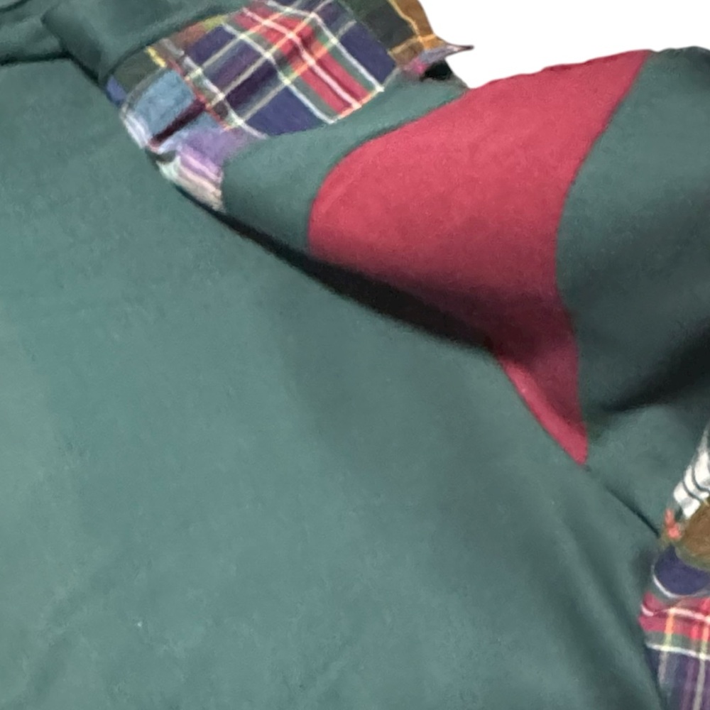 Jaybird Plaid Patchwork 2 piece skirt set preppy grunge cottagecore sz M/L VTG - Picture 11 of 16